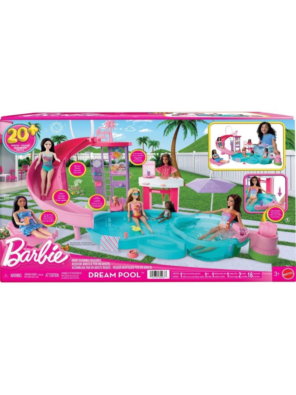 NWT Barbie Dream Pool Playset